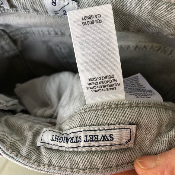 Lucky Brand jeans soft gray sweet and straight 29 - Picture 4 of 8